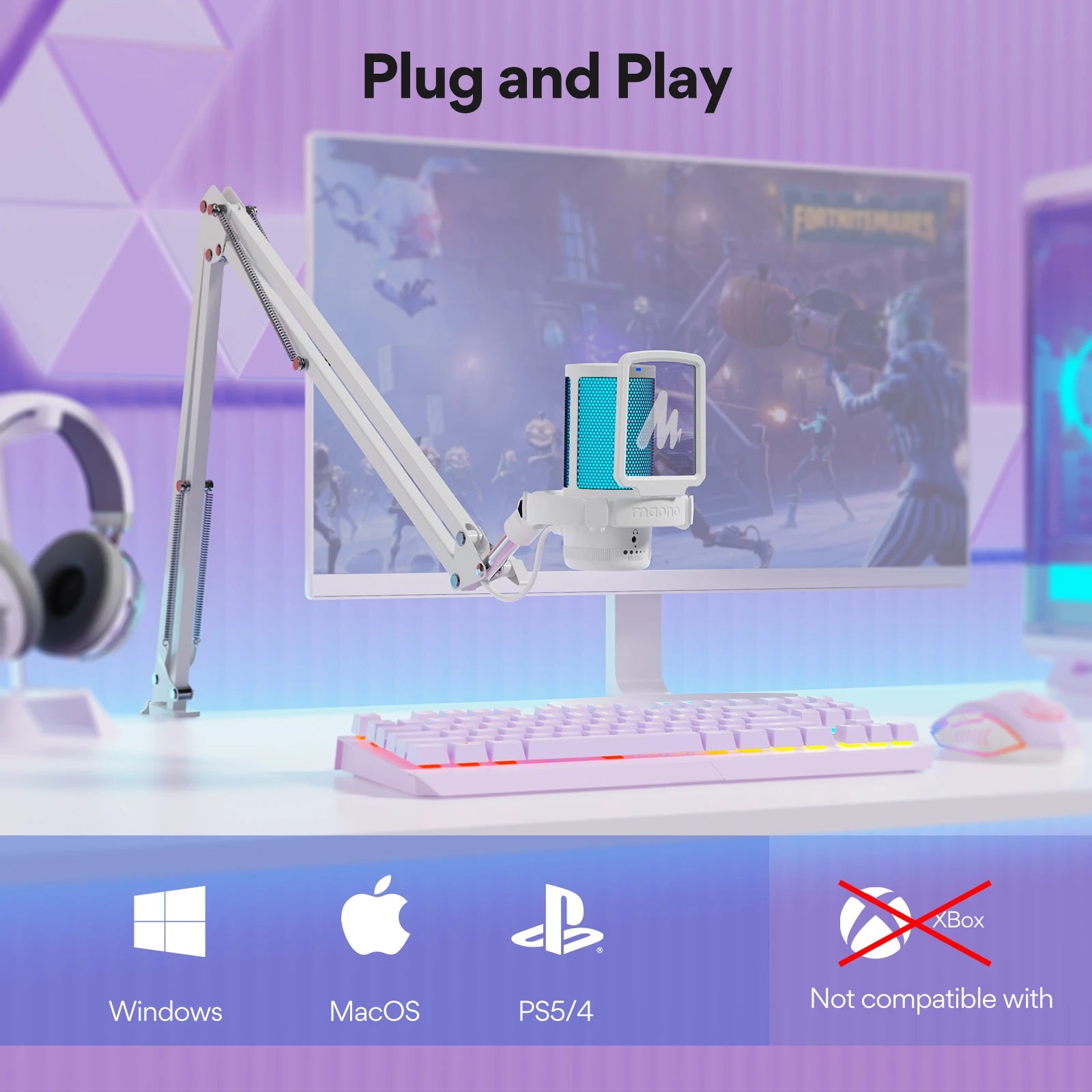 Microphone USB Maono Gamerwave