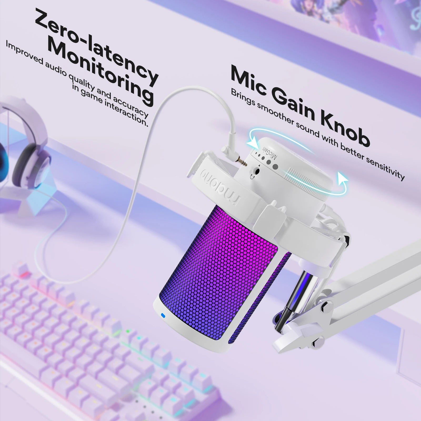 Microphone USB Maono Gamerwave