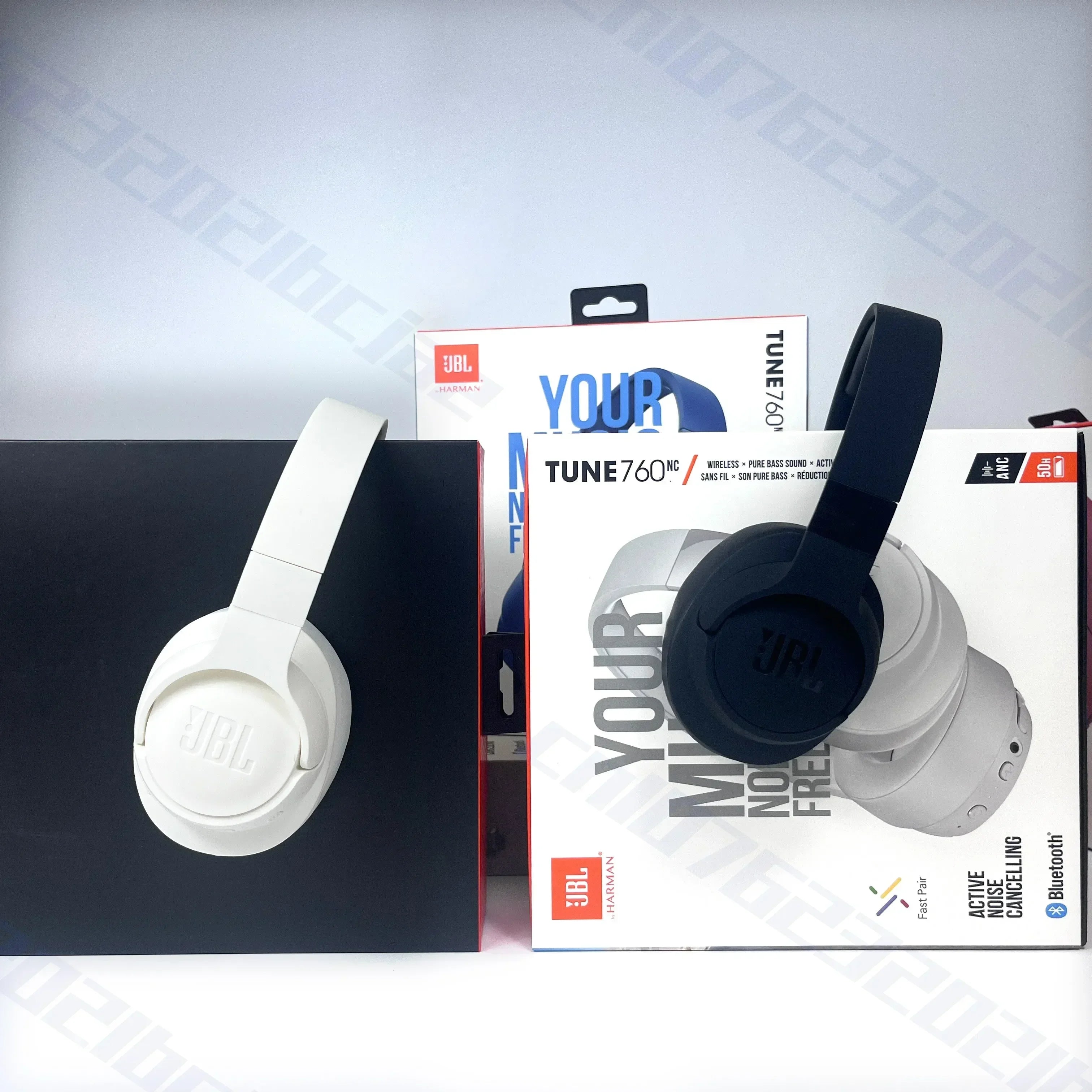 JBL Tune 760NC Casque Sans Fil Pliable Réduction de Bruit | Premium