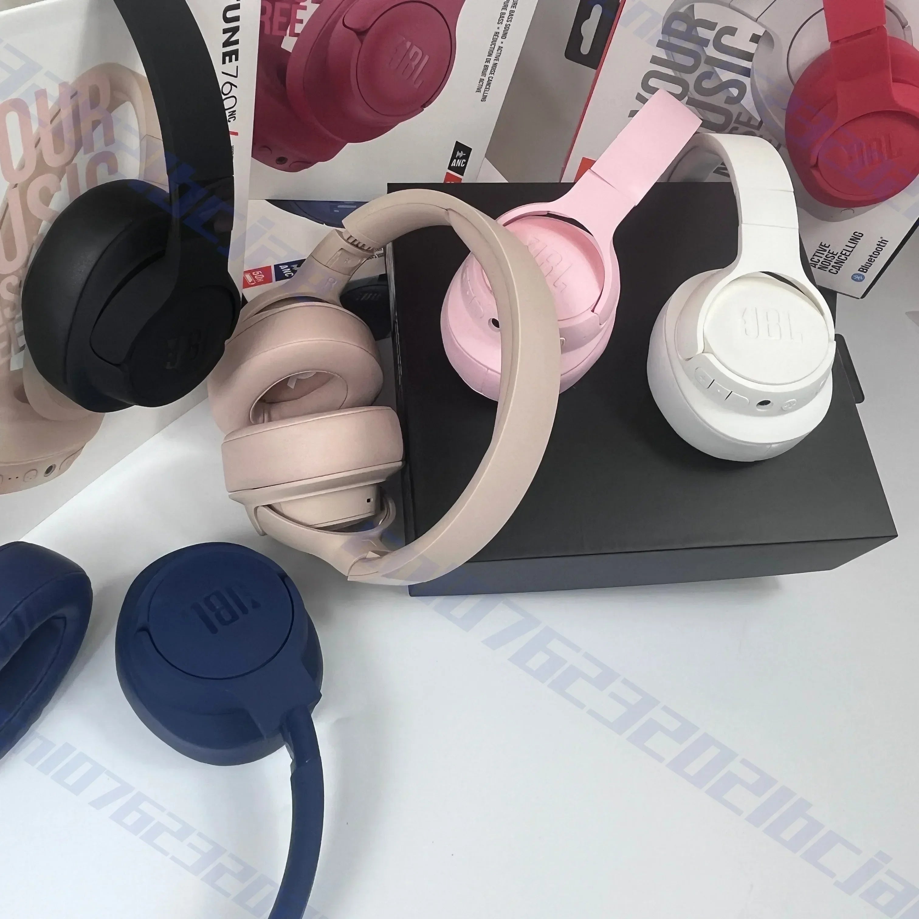 JBL Tune 760NC Casque Sans Fil Pliable Réduction de Bruit | Premium