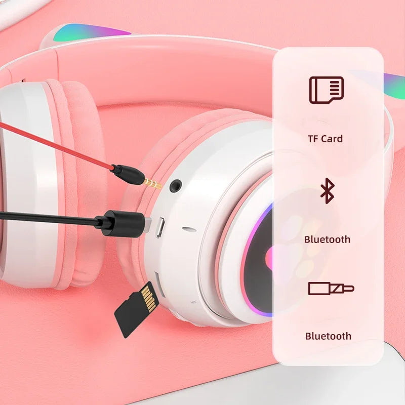 casque audio sans fil Bluetooth pour enfant