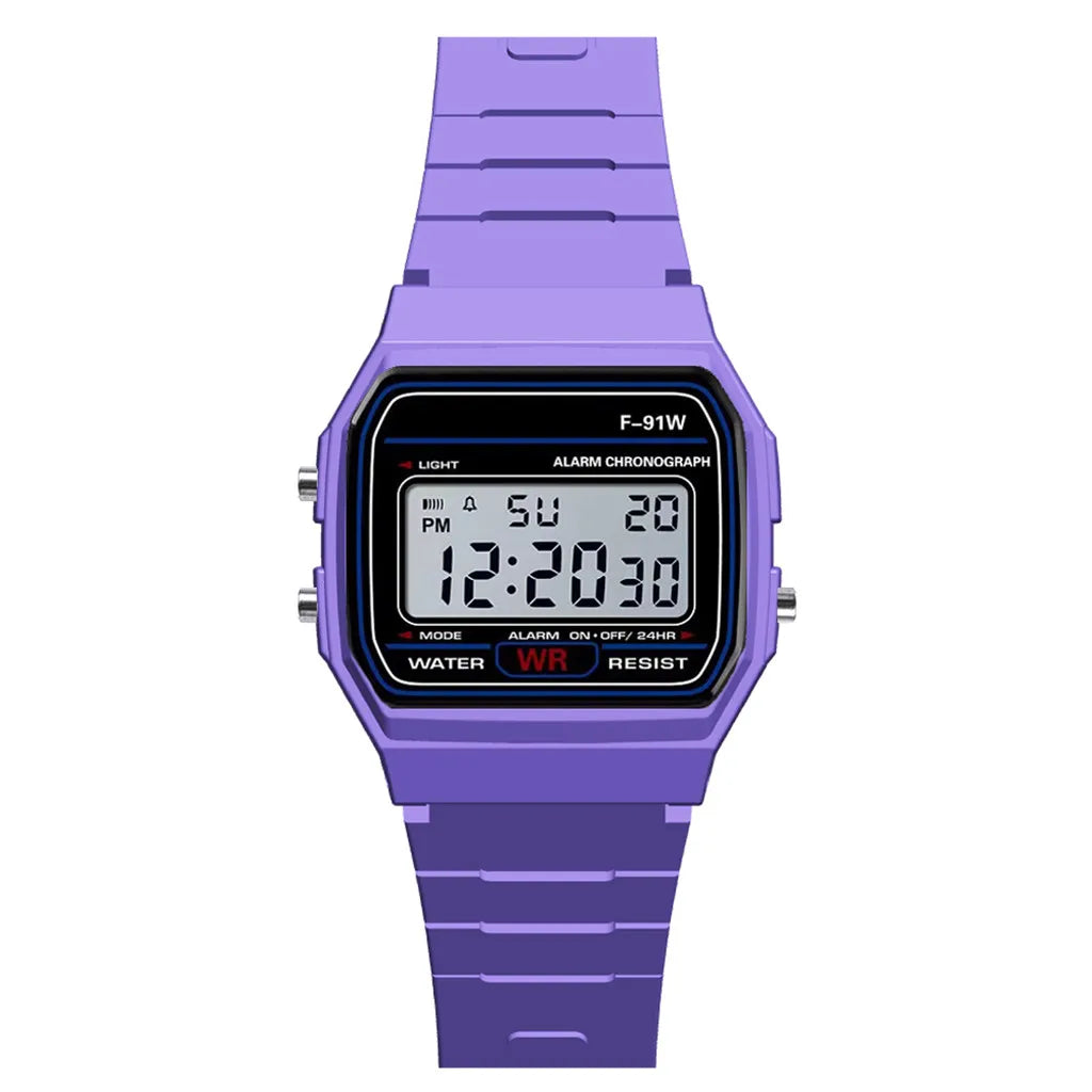 Montre enfant | F-91W Résistante