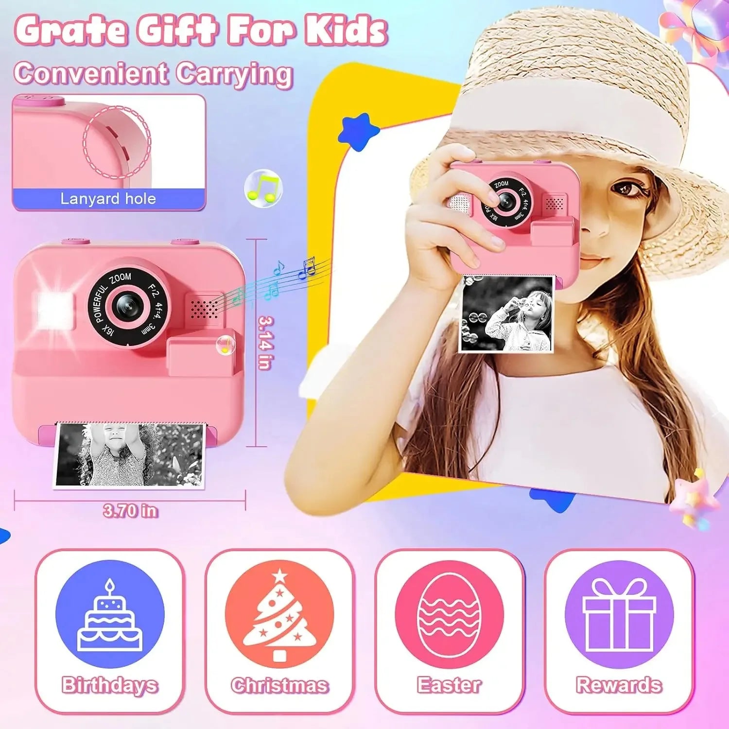 appareil photo instantané enfant