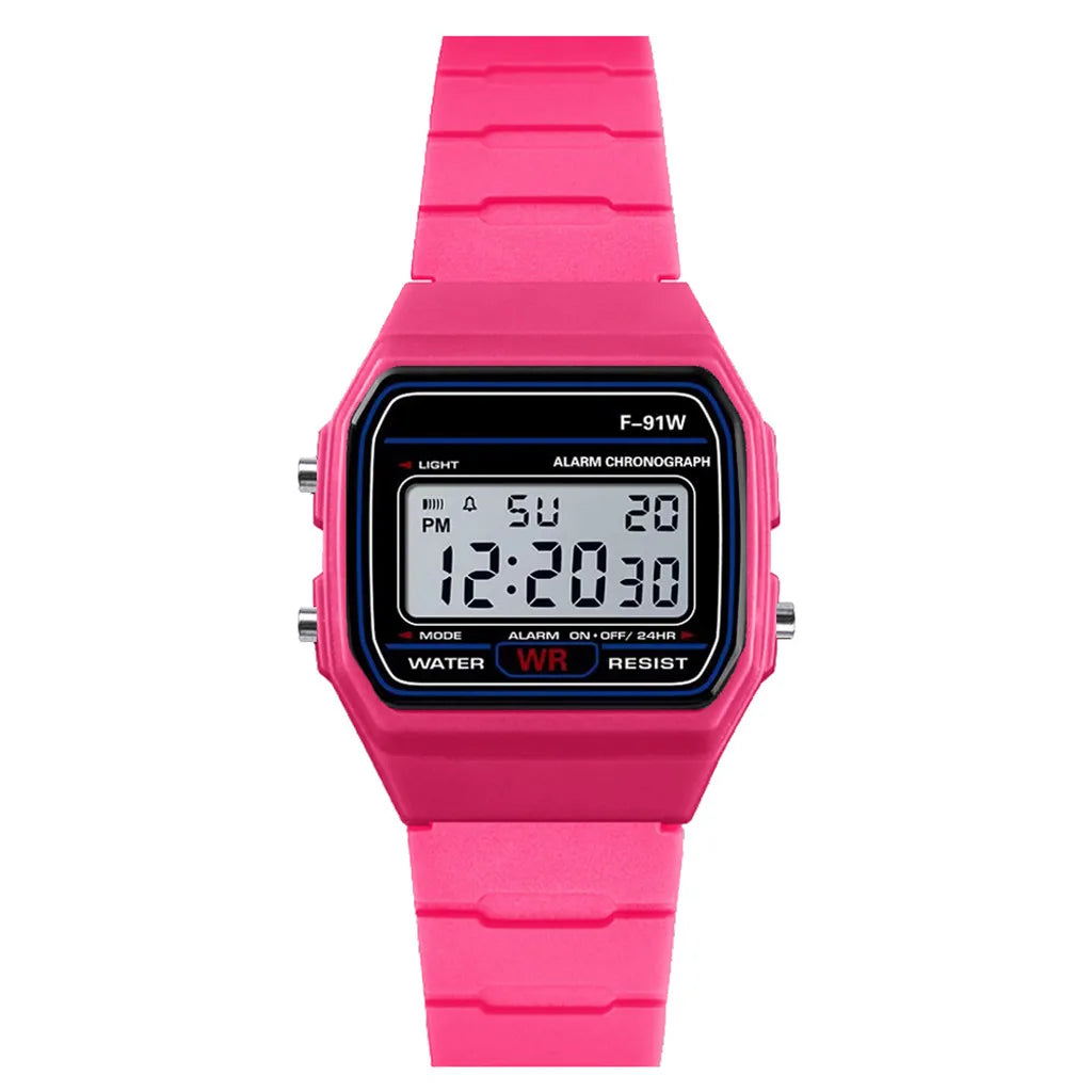 Montre enfant | F-91W Résistante
