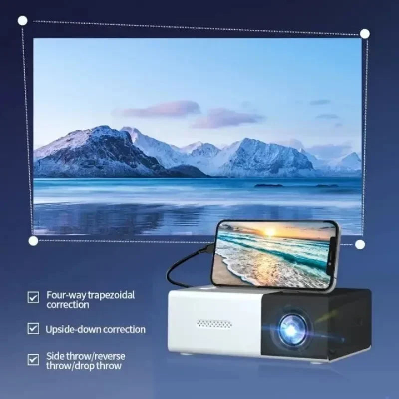MINI Projecteur Portable pour la Maison