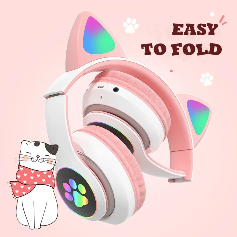 casque audio sans fil Bluetooth pour enfant