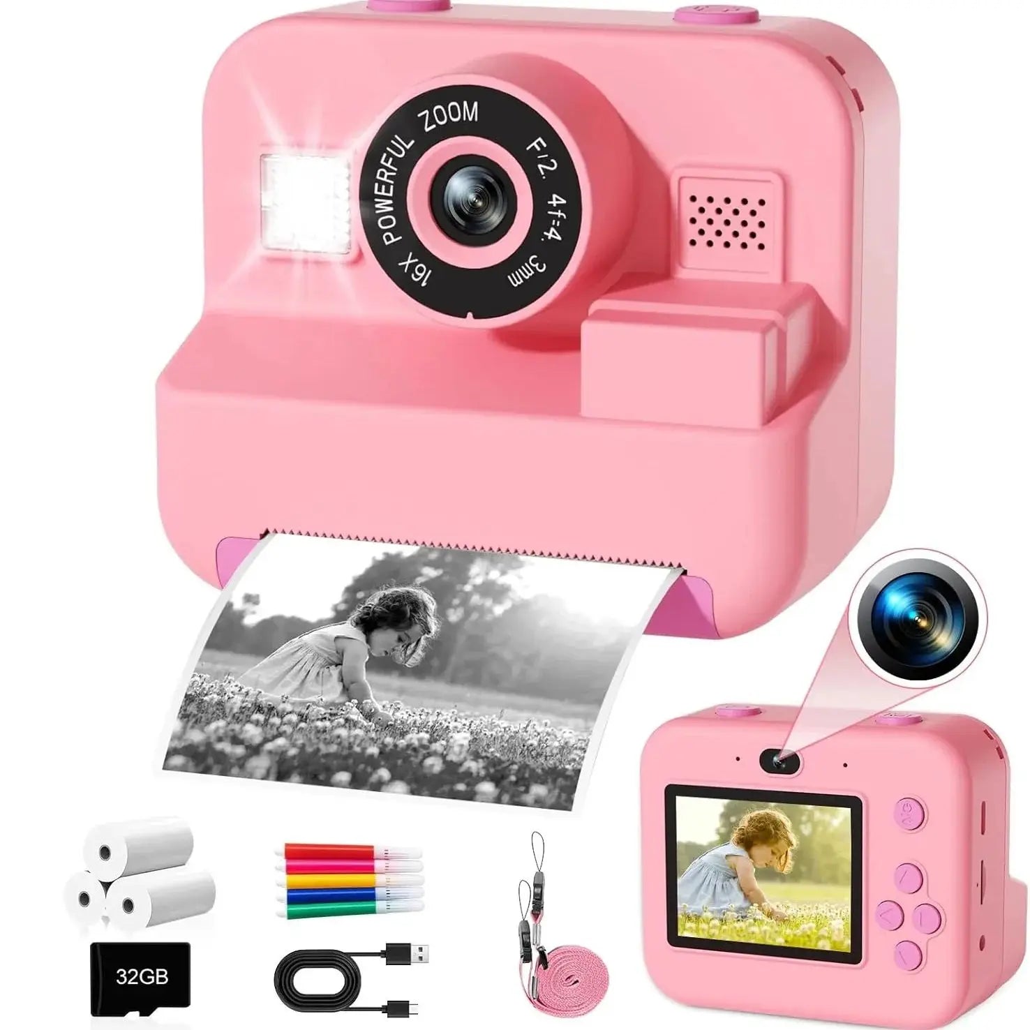 appareil photo instantané enfant