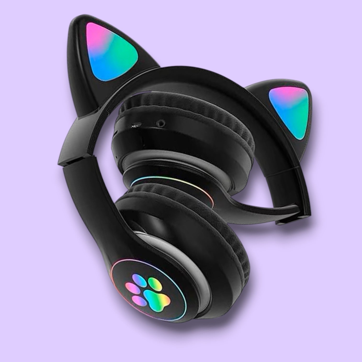 Casque Bluetooth - MeowTune™ - Noir - Euromédia