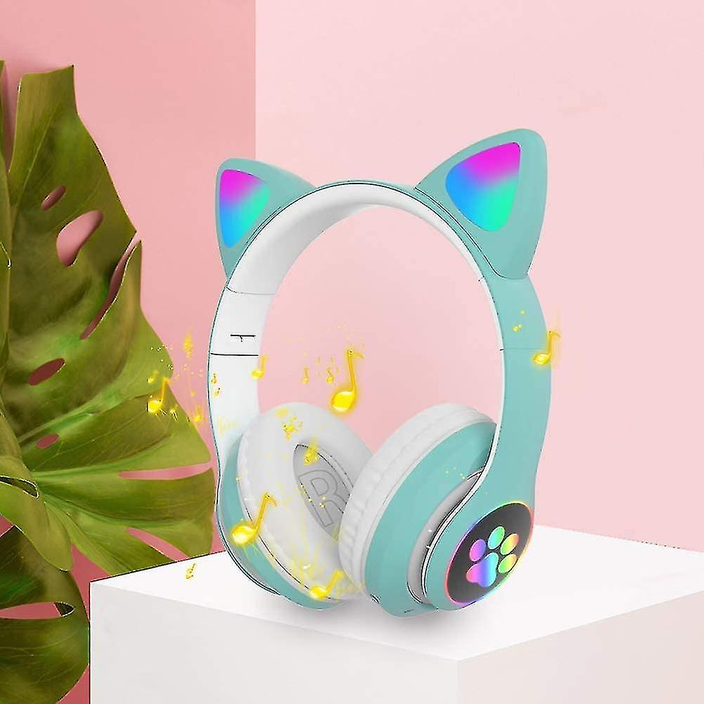 Casque Bluetooth - MeowTune™ - Vert - Euromédia