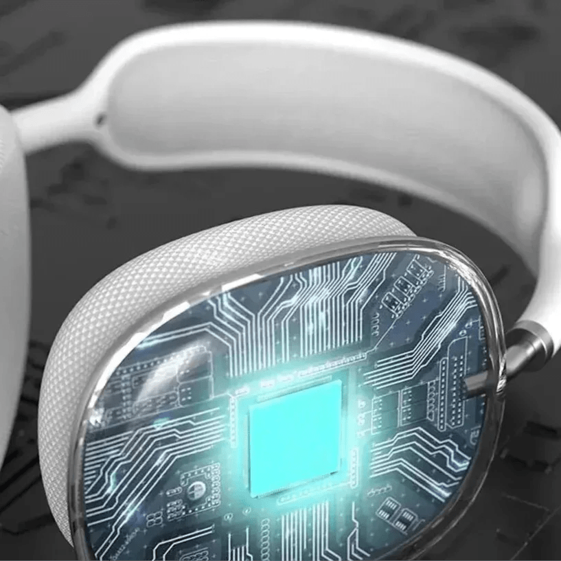 Casque Sans Fil - AirPulse™ - Blanc - Euromédia
