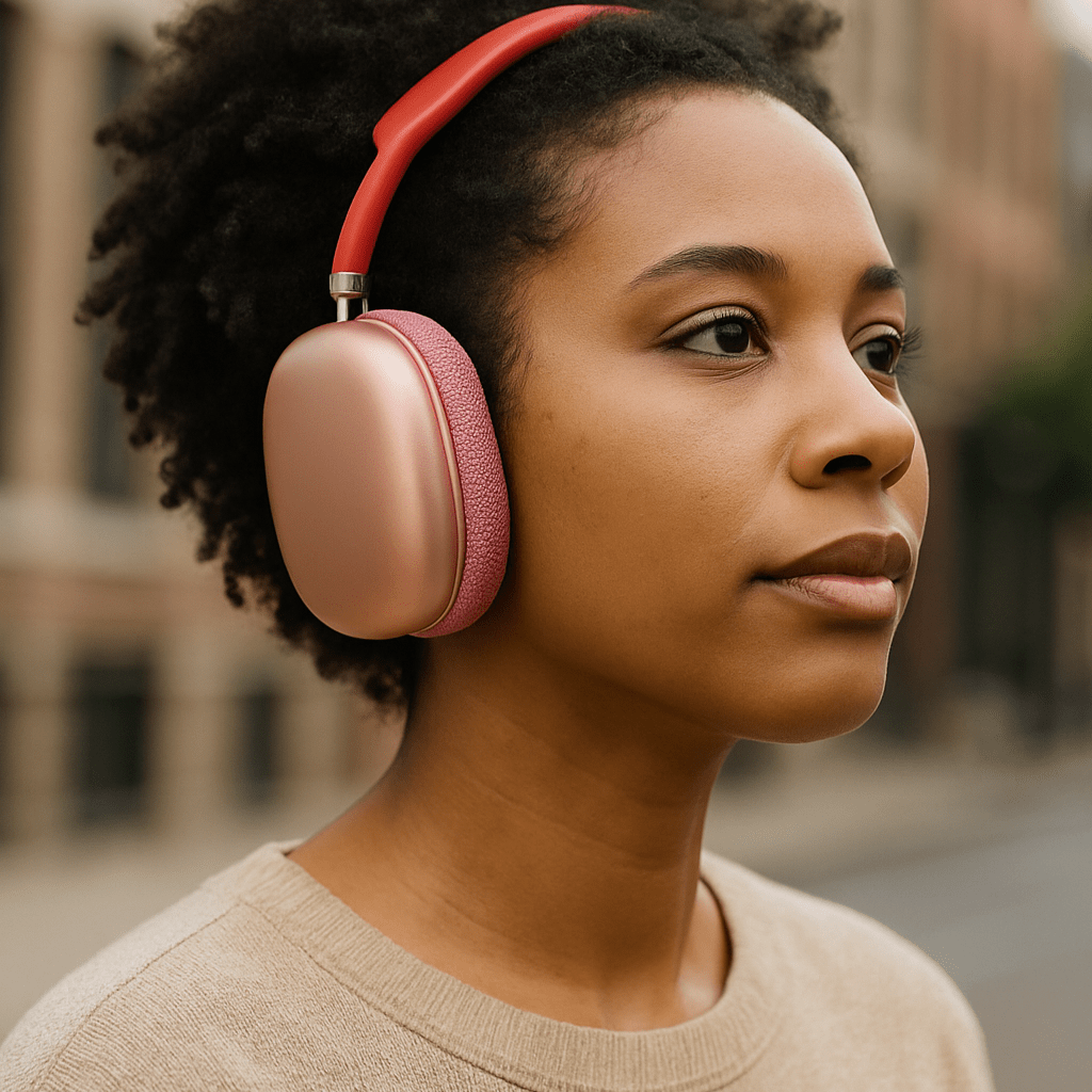Casque Sans Fil - AirPulse™ - Rose - Euromédia