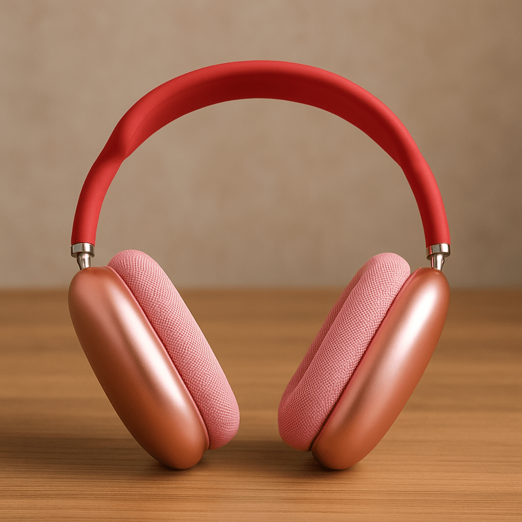 Casque Sans Fil - AirPulse™ - Rose - Euromédia