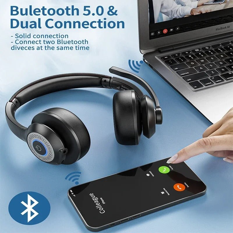 casque audio Bluetooth avec micro