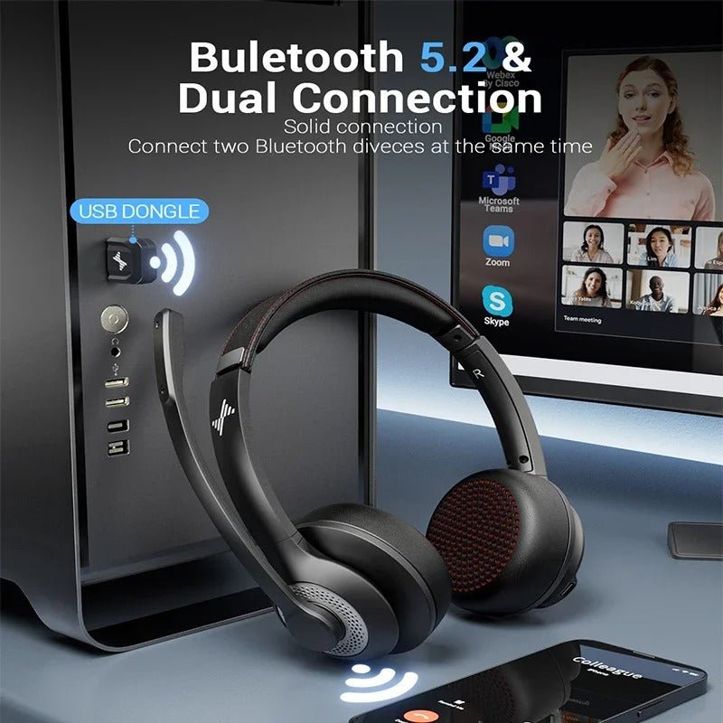 casque audio Bluetooth avec micro