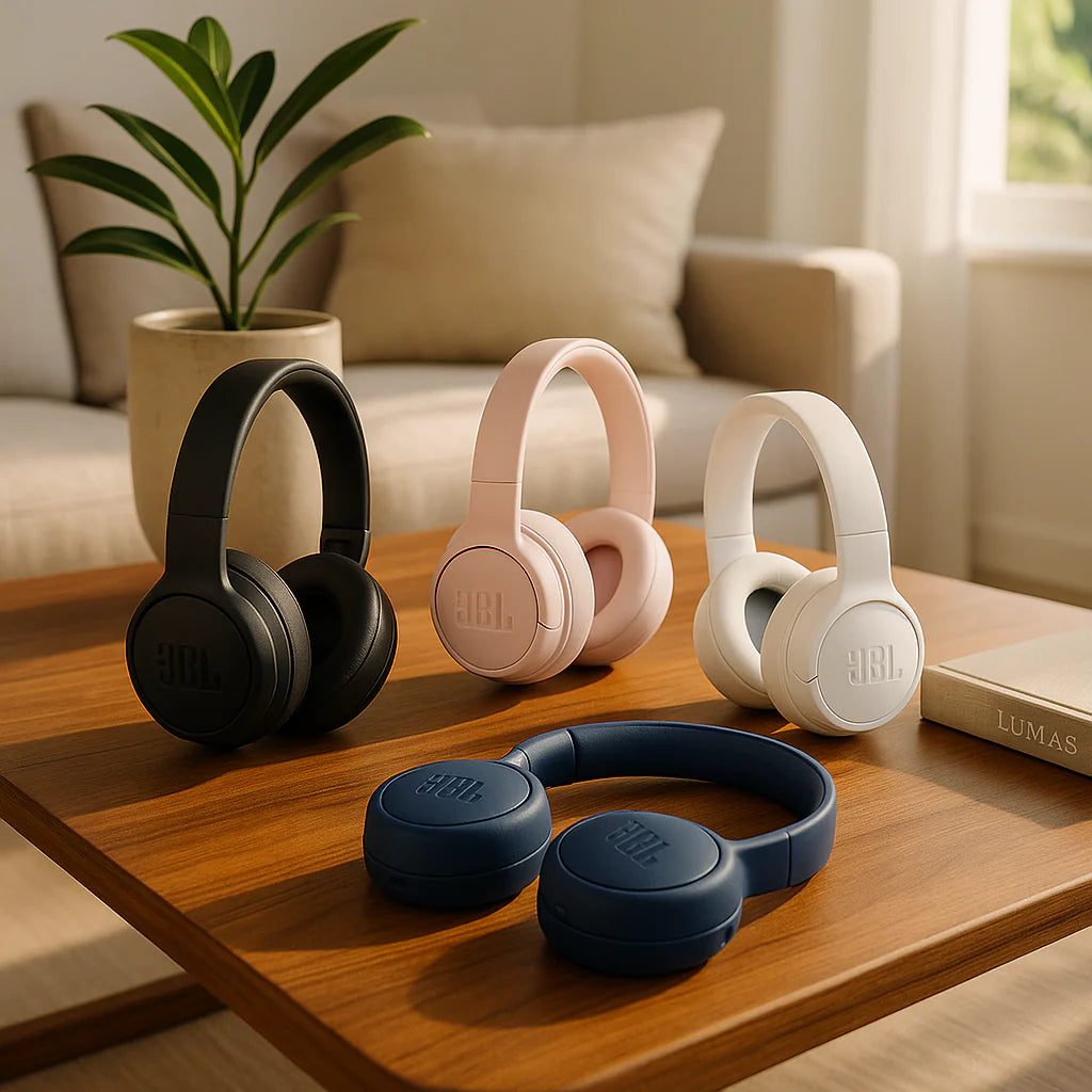 Casque Sans Fil Pliable JBL Réduction de Bruit | Premium