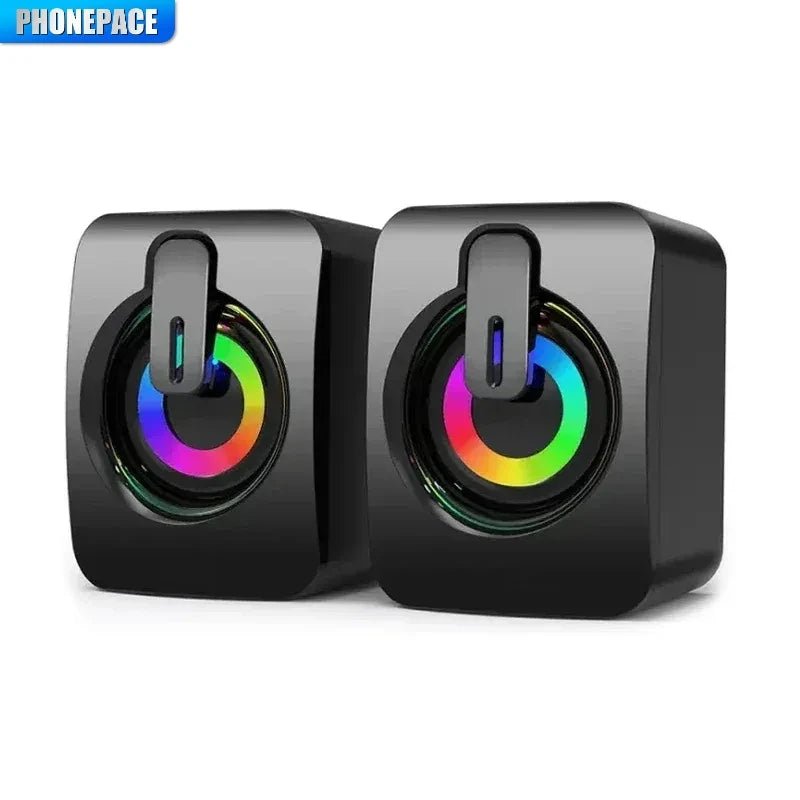 Haut - parleur stéréo pour ordinateur avec microphone | SoundImmersive - Euroshopmédia