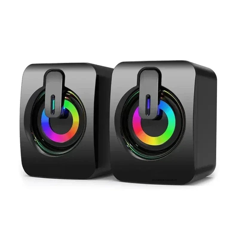 Haut - parleur stéréo pour ordinateur avec microphone | SoundImmersive - Euroshopmédia