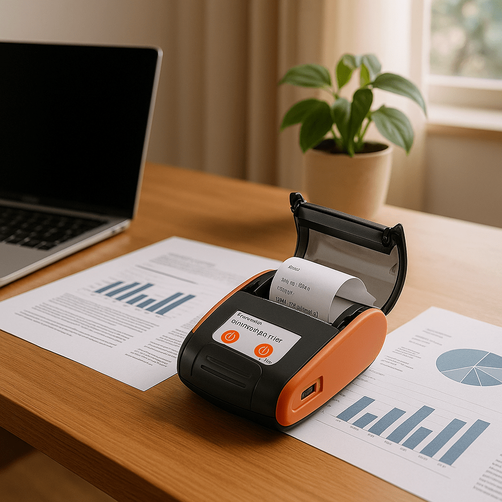Imprimante thermique portable : votre assistant d'impression nomade | MobilPrint - Euroshopmédia