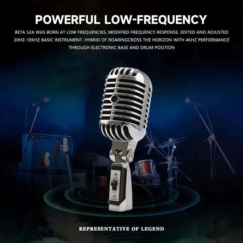 Microphone vintage | Analog Warmth - Euroshopmédia