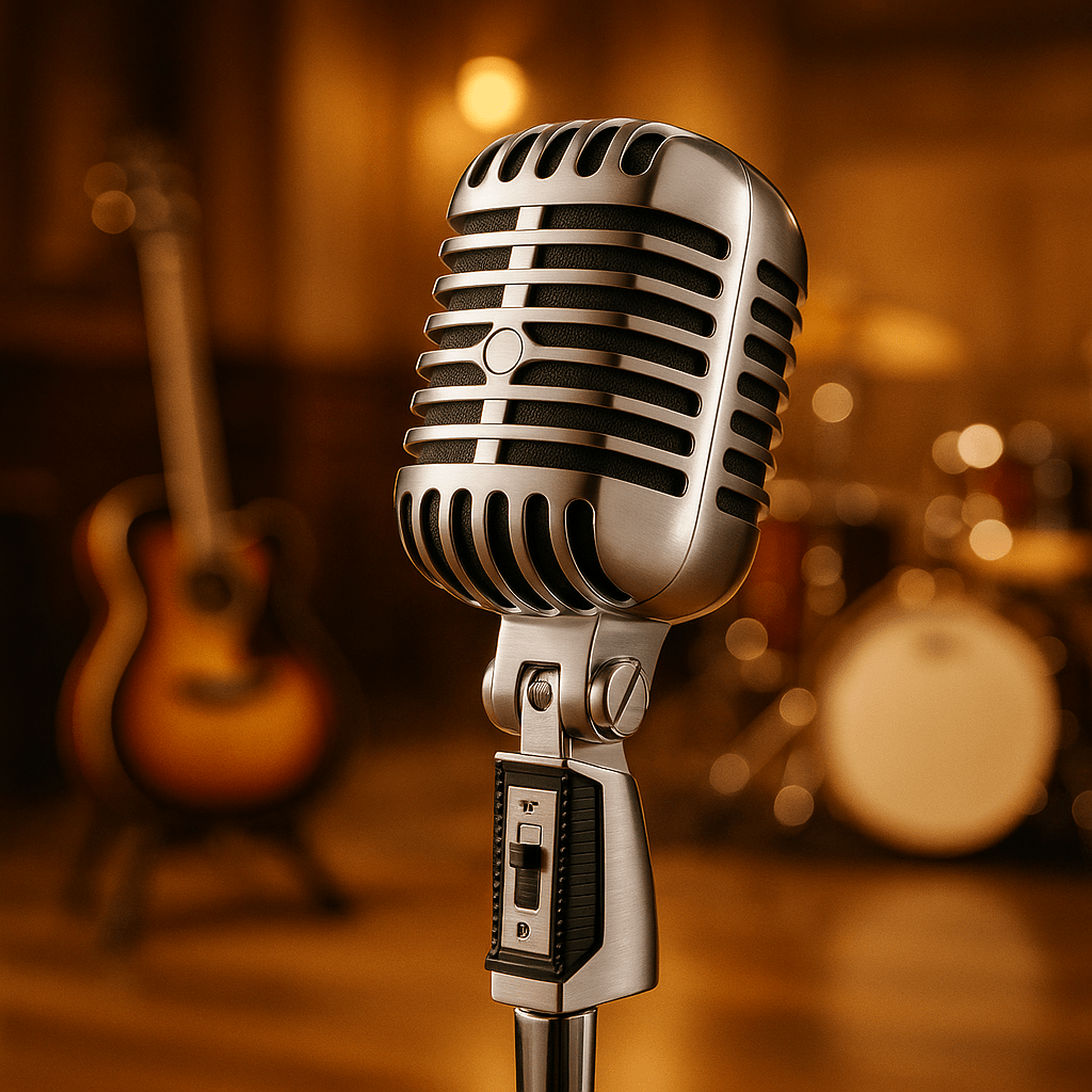 Microphone vintage | Analog Warmth - Euroshopmédia