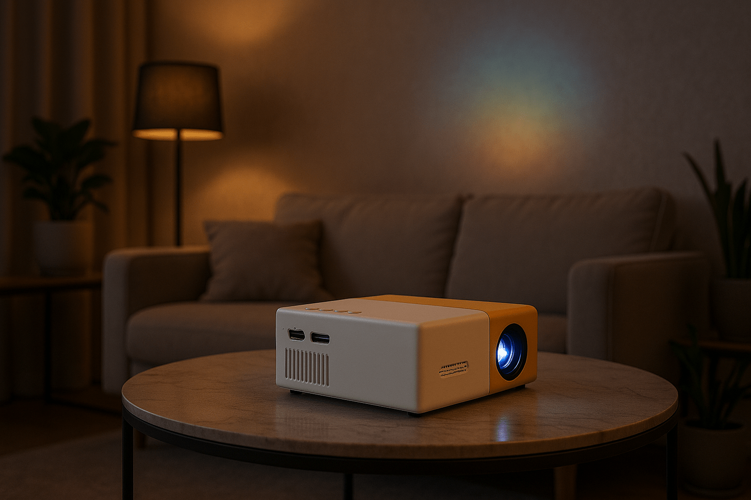 Mini Projecteur Portable pour la Maison - Euroshopmédia