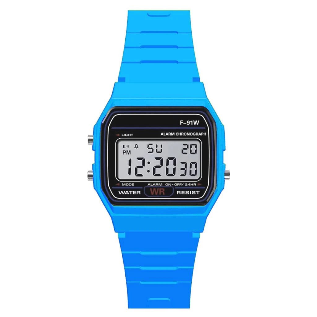 Montre enfant | F - 91W Résistante - Euroshopmédia