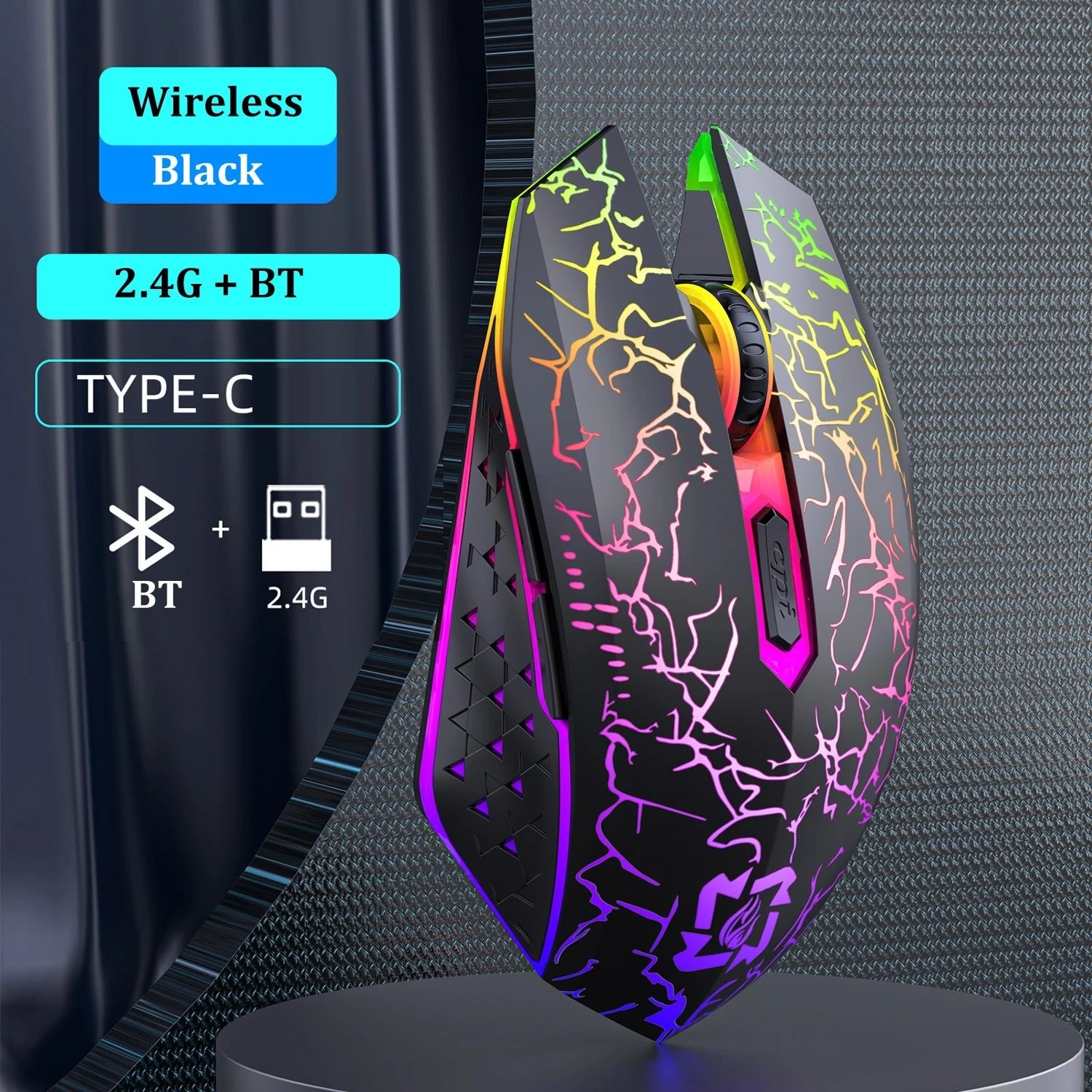 Souris sans fil | Precision RGB Gamer - Euroshopmédia