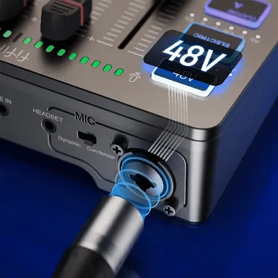 Tables de mixage - GamingAudioMixer™ - Noir - Euromédia