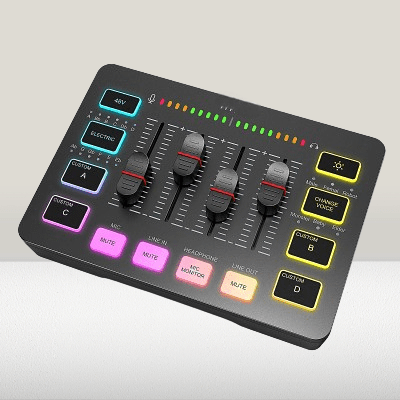 Tables de mixage - GamingAudioMixer™ - Noir - Euromédia