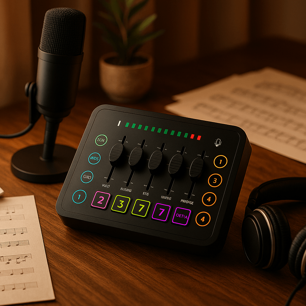 Tables de mixage GamingAudioMixer: | Pro Stream - Euroshopmédia