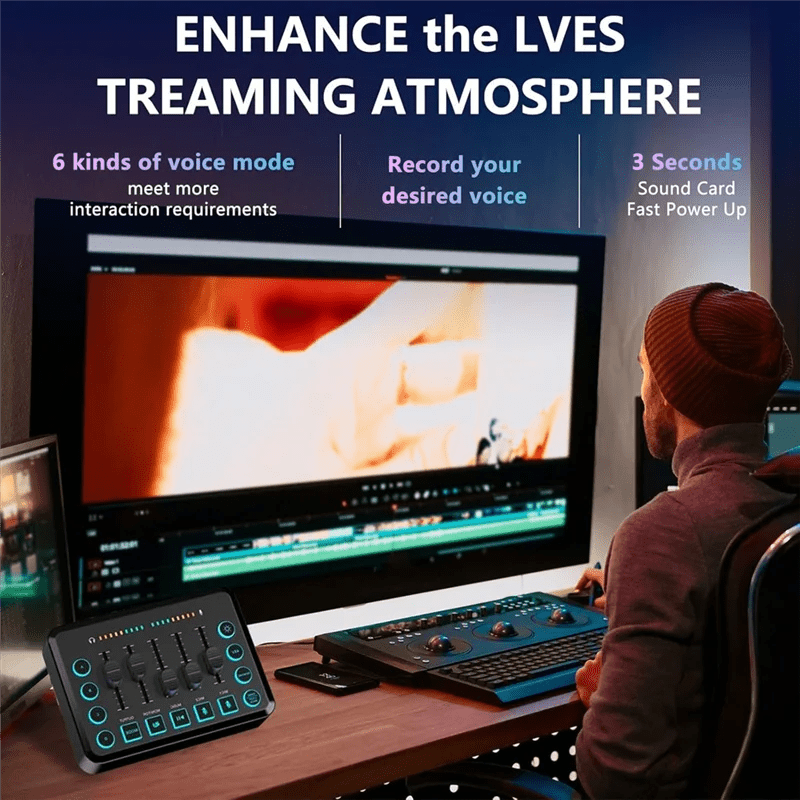 Tables de mixage GamingAudioMixer: | Pro Stream - Euroshopmédia