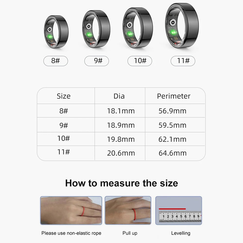 COLMI R02 Smart Ring | Bijou Connecté Invisible