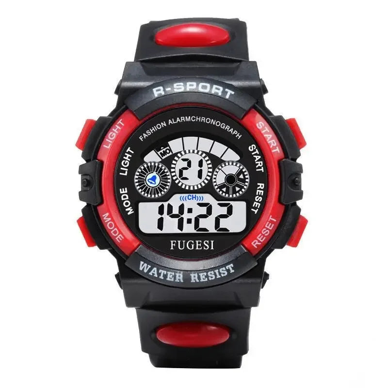 Montre Enfant Sport Étanche LED Digital | Bracelet Silicone Alarme | Euroshopmédia
