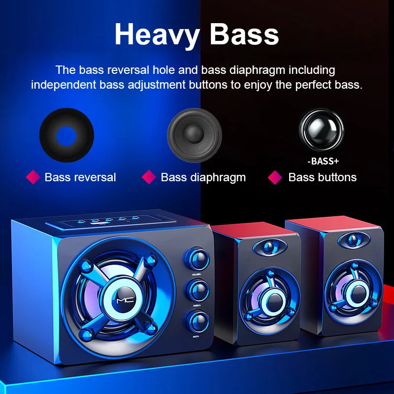 Haut parleur Bluetooth pour ordinateur