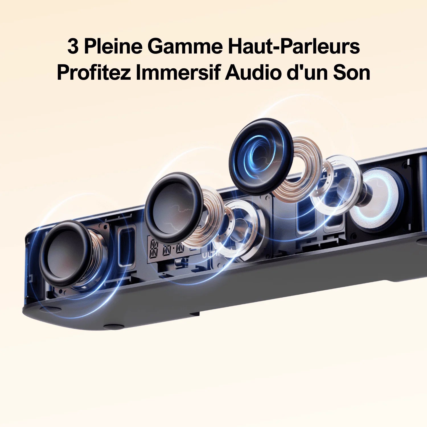 ULTIMEA 330W Surround 7.1 - Barre de Son Cinéma Maison Premium