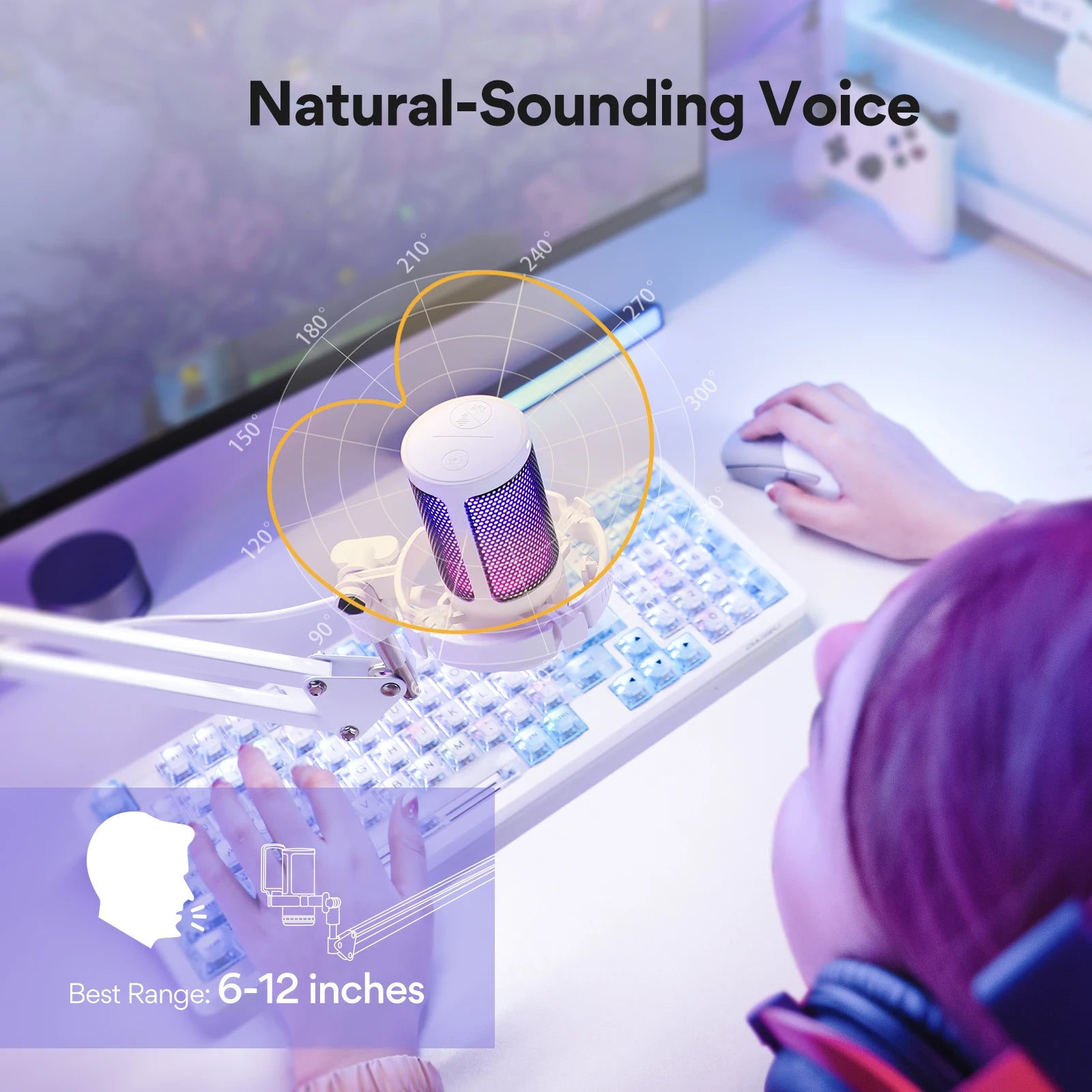 Microphone USB Maono Gamerwave