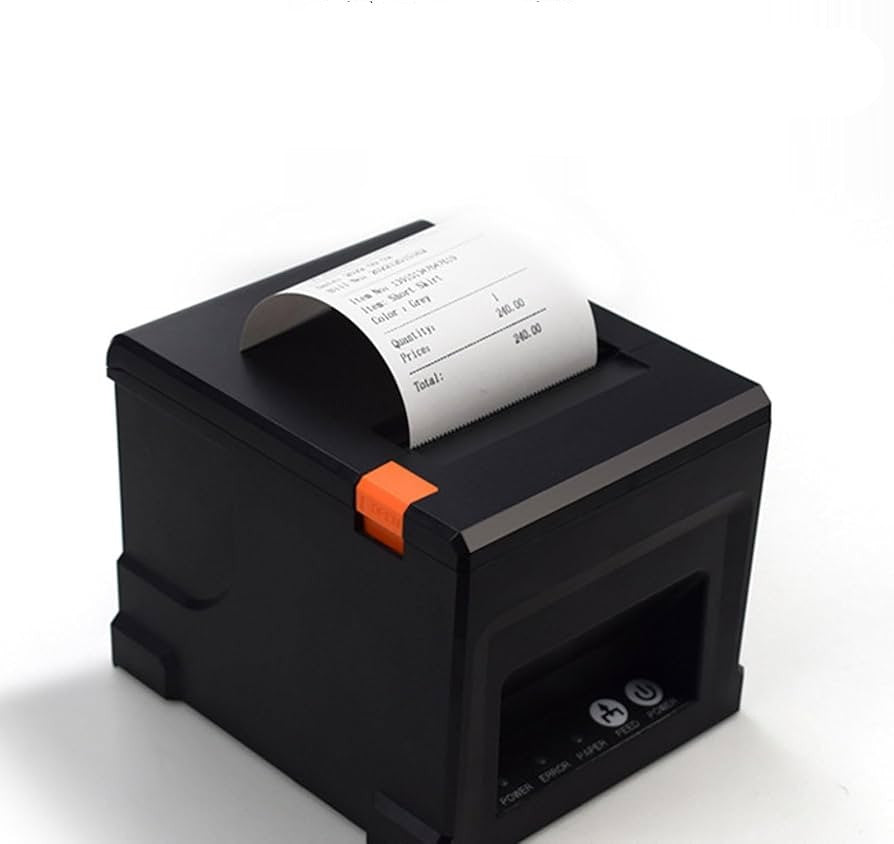 Imprimante Thermique 80mm EcoSprint HZ-8360 | USB Bluetooth Coupe Auto | Euroshopmédia