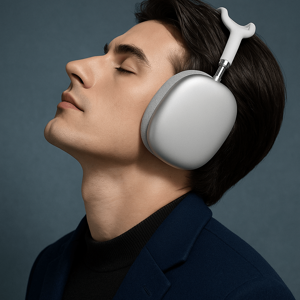 Casque Sans Fil - AirPulse™ - Blanc - Euromédia