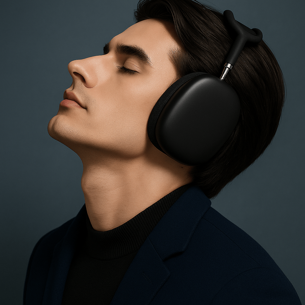 Casque Sans Fil - AirPulse™ - Noir - Euromédia