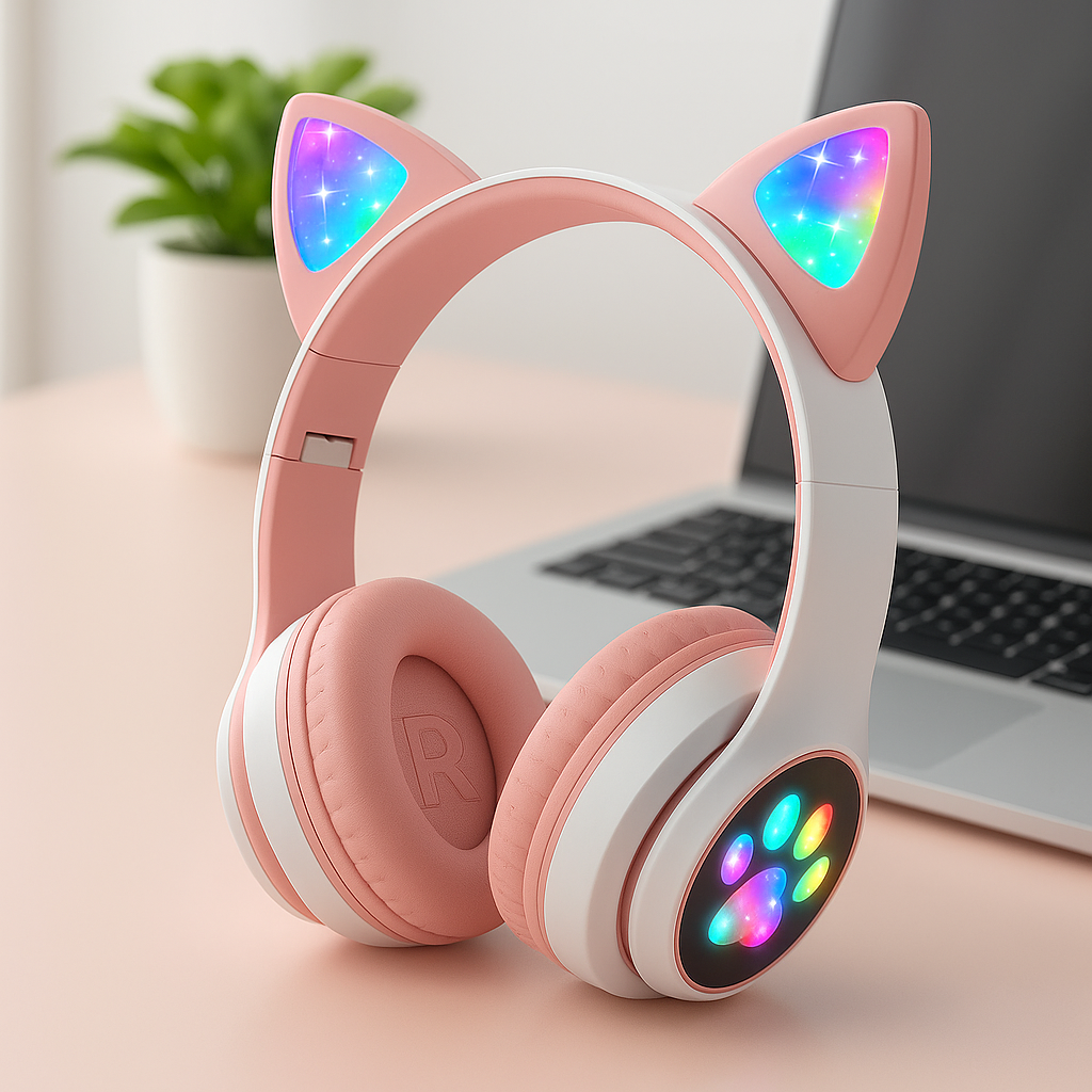 casque audio sans fil bluetooth pour enfant