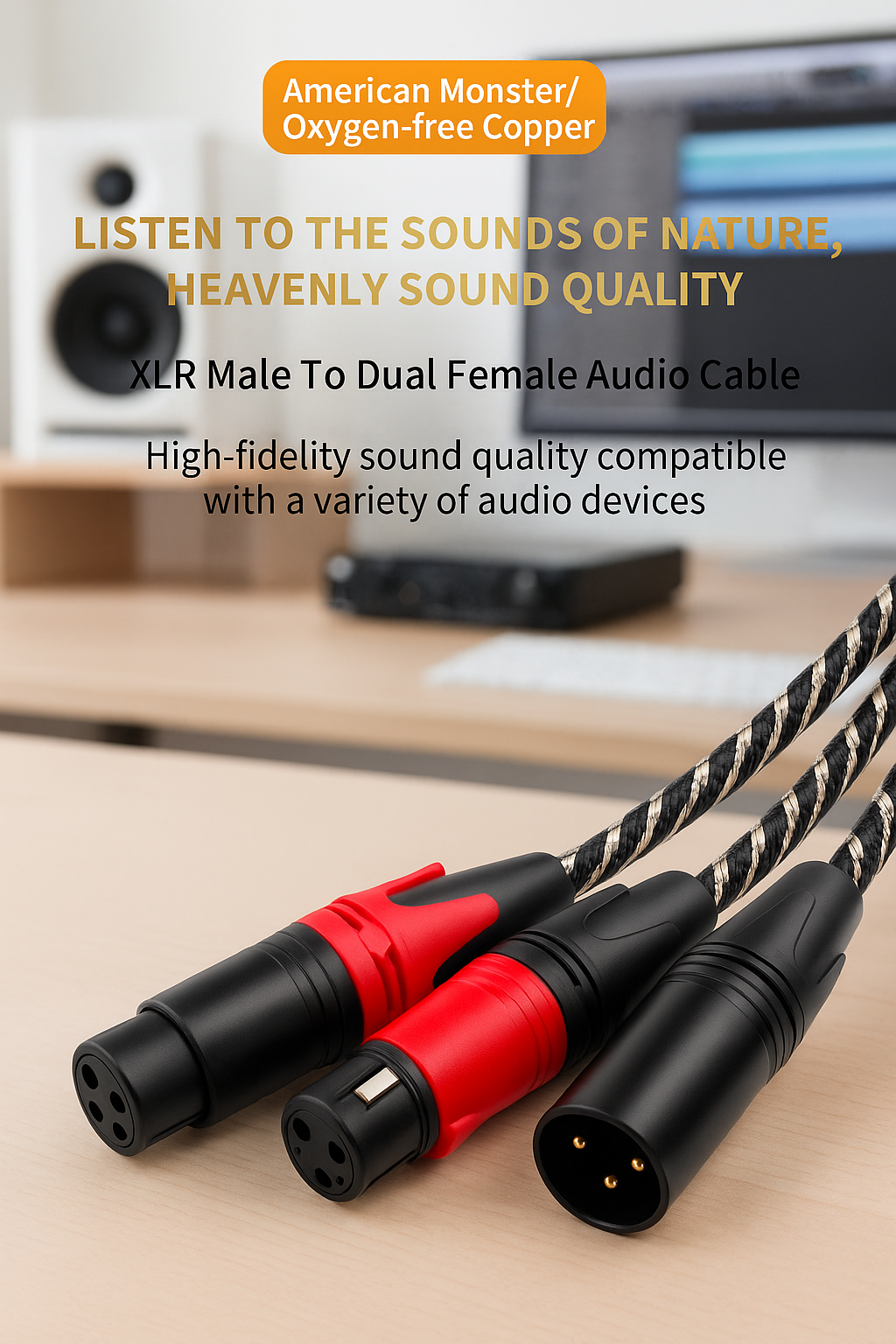 Répartiteur XLR PureTone | Splitter Audio Pro | TripleShield | StudioLink
