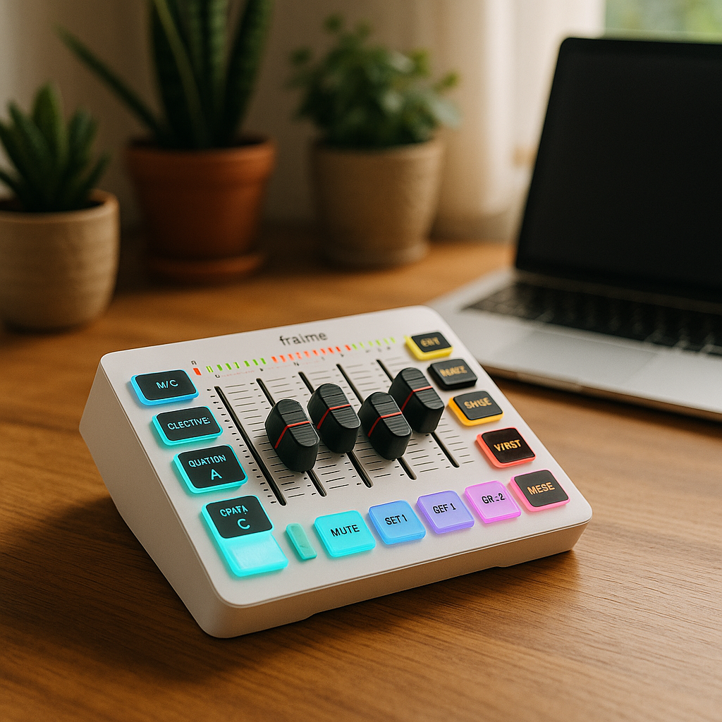 Table de mixage GamingAudioMixer : l'allié parfait pour vos sessions de jeu | Premium