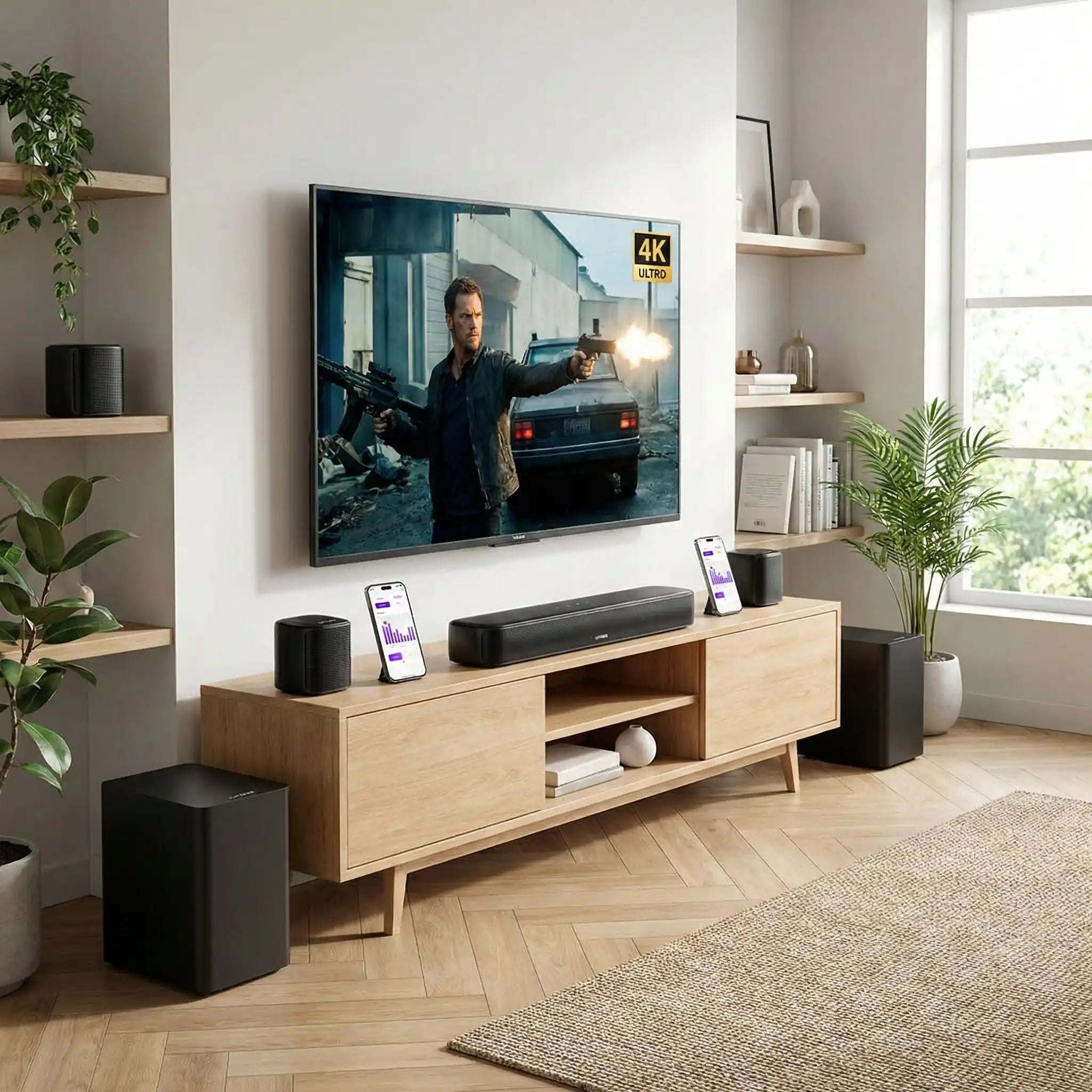 ULTIMEA 330W Surround 7.1 - Barre de Son Cinéma Maison Premium