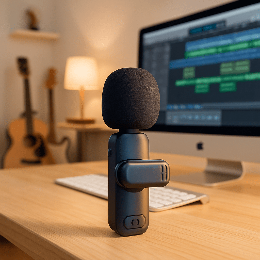 Microphone cravate sans fil, mini microphone portable | AudioPro | ProSound - Euroshopmédia