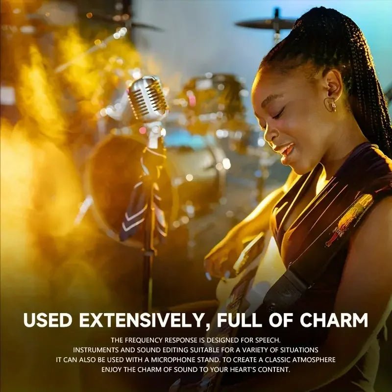 Microphone vintage | Analog Warmth - Euroshopmédia