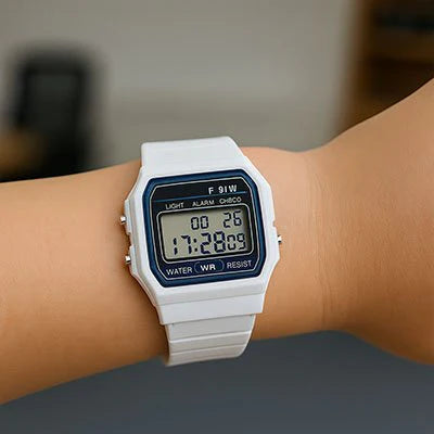 Montre enfant | F-91W Résistante