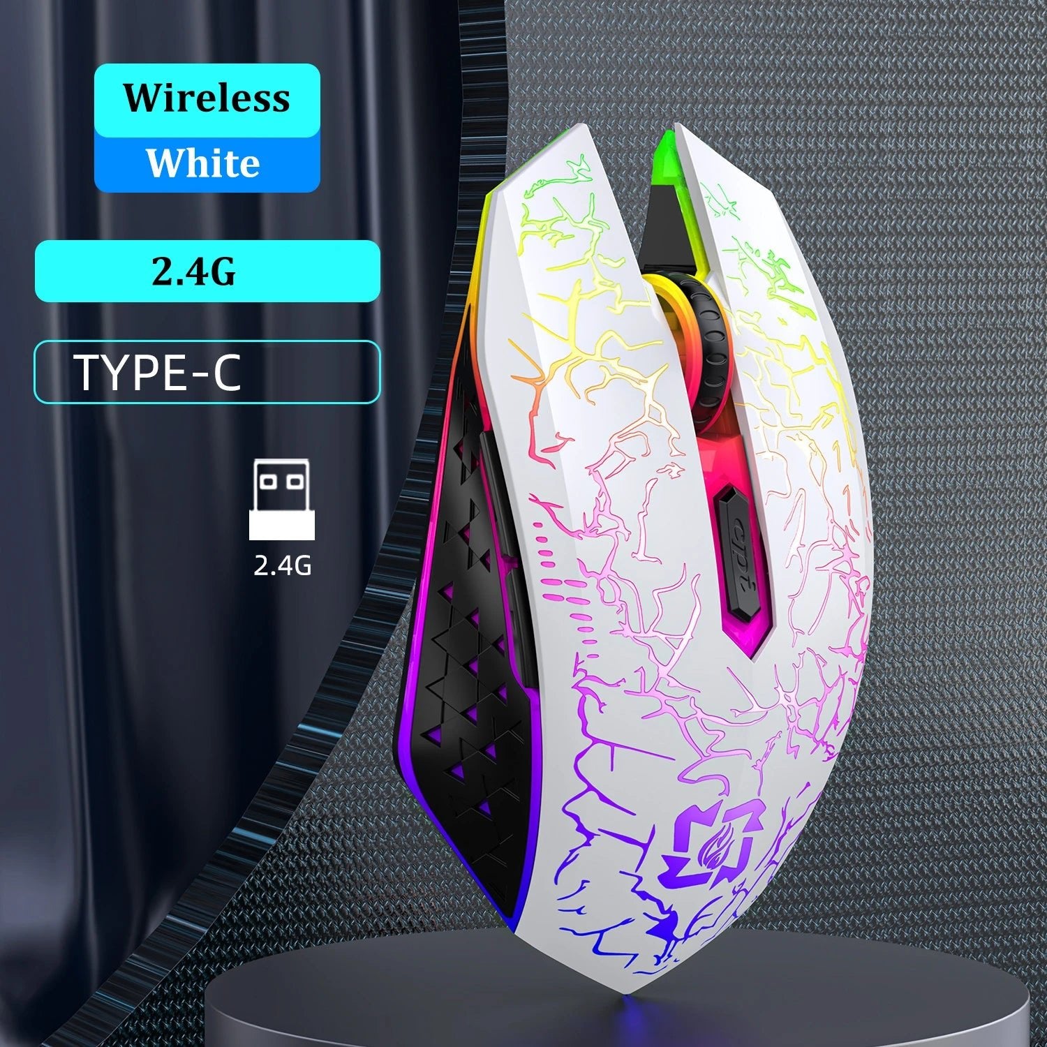 Souris sans fil | Precision RGB Gamer - Euroshopmédia