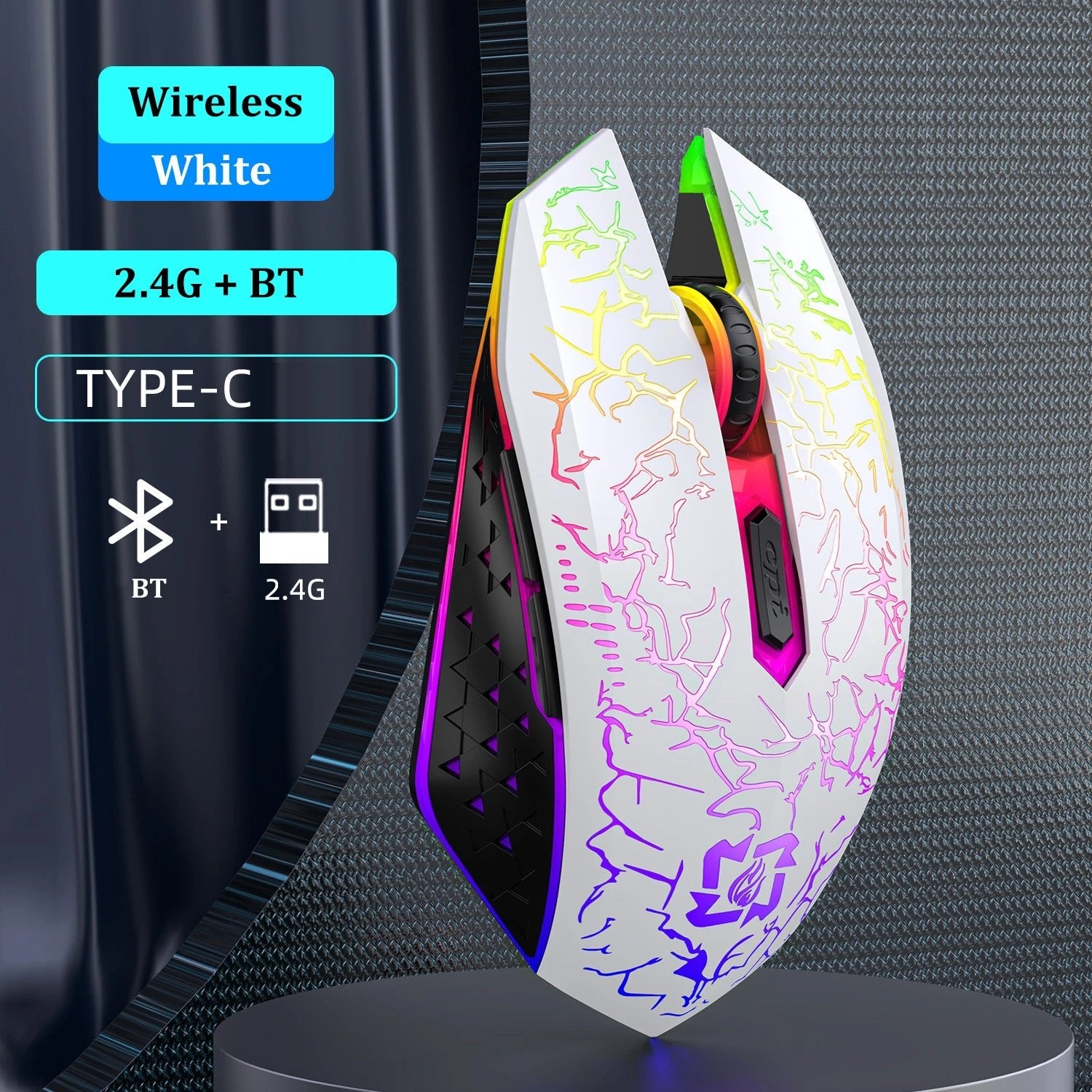 Souris sans fil | Precision RGB Gamer - Euroshopmédia