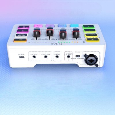 Tables de mixage - GamingAudioMixer™ - Blanc - Euromédia