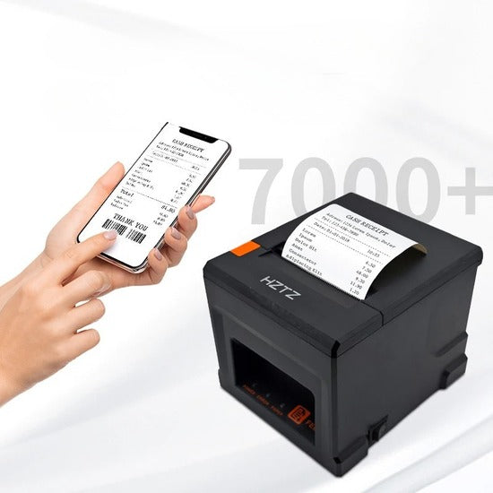 Imprimante Thermique 80mm EcoSprint HZ-8360 | USB Bluetooth Coupe Auto | Euroshopmédia